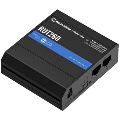 TELTONIKA Router RUT260 Industrial, LTE, CAT6, WiFi